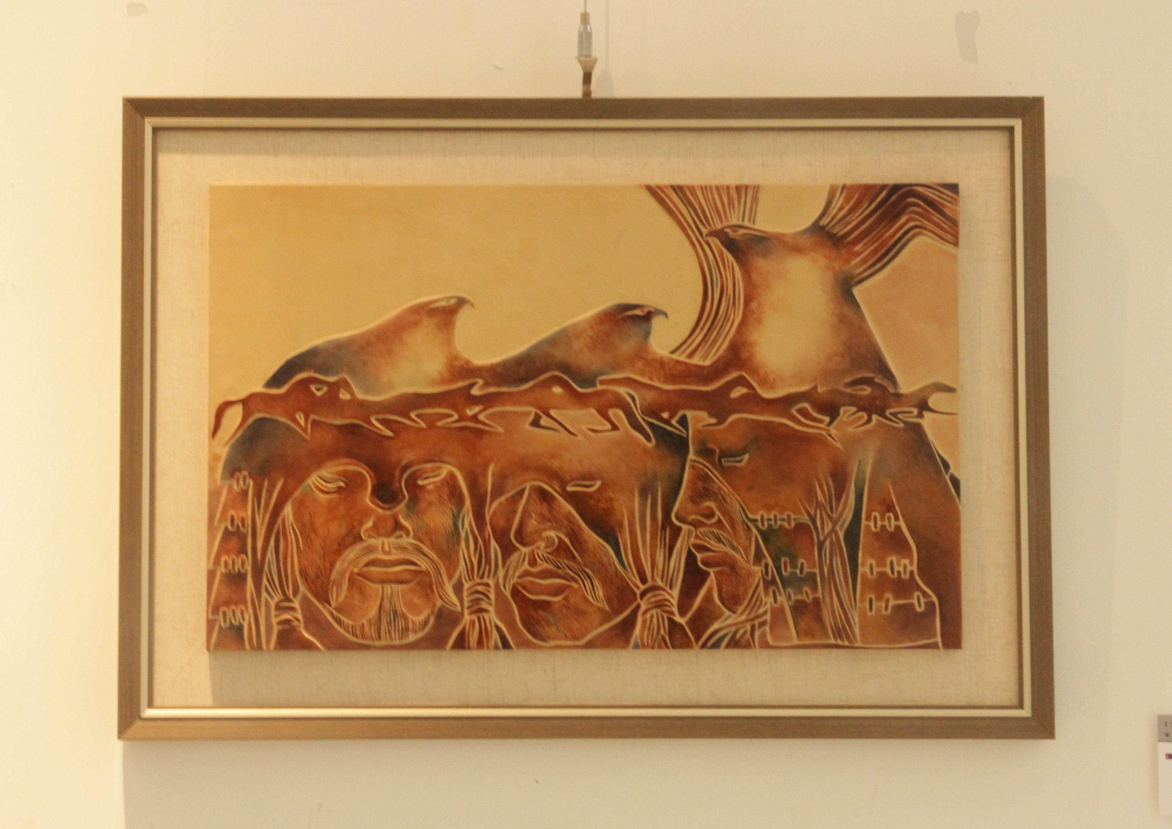 内蒙古艺术学院与蒙古国文化艺术大学教师作品联展