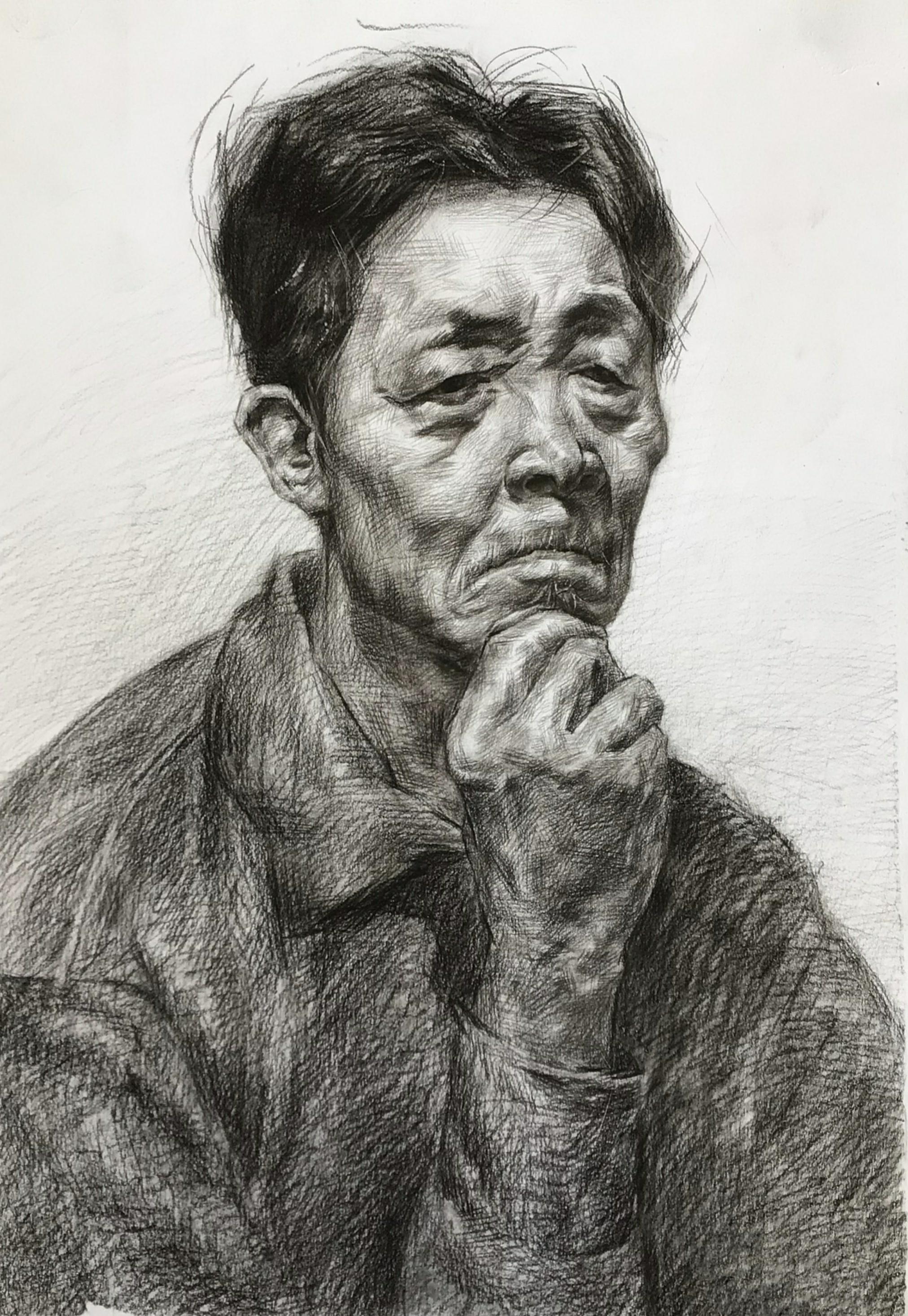 美术学院2021级版画专业素描基础2结课观摩展